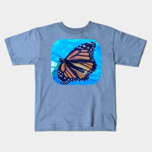 Beautiful Nature Monarch Butterfly Kids T-Shirt